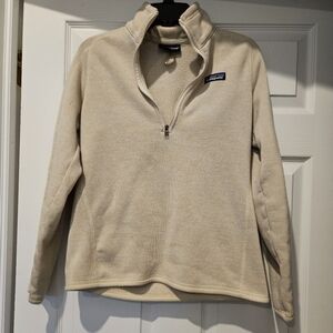 Patagonia Women's Cream Quarter Zip